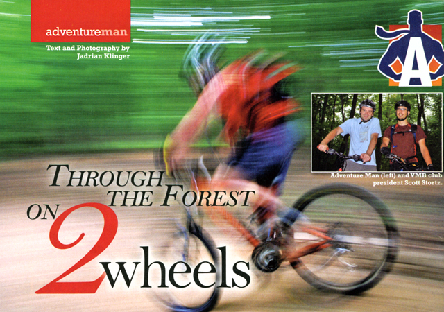 Through The Forest On 2 Wheels